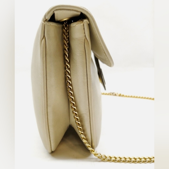 Celine Beige shoulder leather bag - Picture 3 of 12
